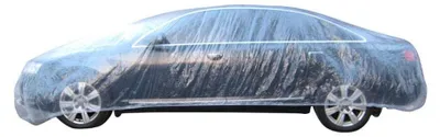 Obrázek produktu pro Ochranné fólie Klarer, jednorázové, univerzální, vhodné pro automobily, chrání před deštěm, prachem a používají se v garáži