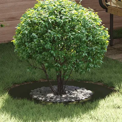 Obrázek produktu pro vidaXL Ocelový prstenec, barva olivově zelená, průměr 40/70 cm, vyrobený z oceli za studena