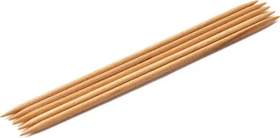 Produktbild von Lana Grossa - Strumpfstricknadel Holz Buche 20cm 4,5mm