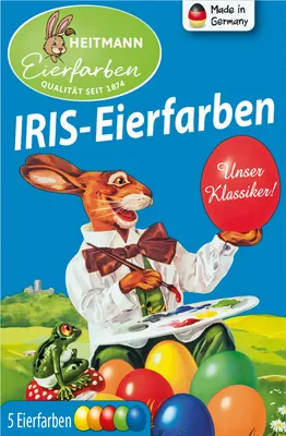 Produktbild von HTM Iris-Eierfarben 5 Heissfärbe-Tabl