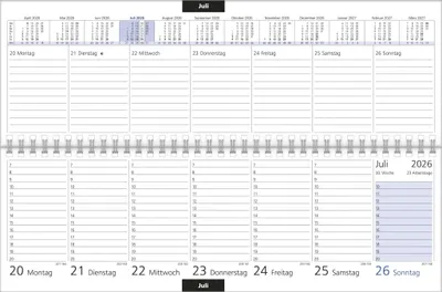 Image de Querkalender 1W/2S