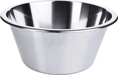 Produktbild von Schüssel, Küchenschüssel, Edelstahl 18/10, konisch, 0,5-14 Liter wählbar : 6 l Variante: 6 l