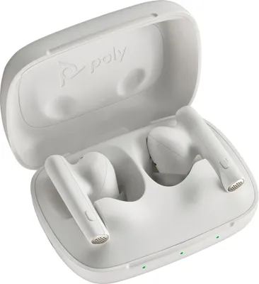 Obrázok produktu pre POLY Slúchadlá do uší biele pieskové Voyager Free 60 UC + adaptér BT700 USB-A + nabíjacia základňa