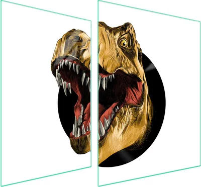 Obrázek produktu pro Skleněná Ochranná Deska Pro Dinosaurier 70X52