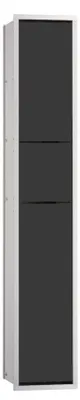 Produktbild von EMCO Emco Gäste-WC-Modul ASIS 150 Unterputz, 964mm aluminium/schwarz