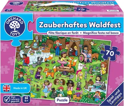 Produktbild von Zauberhaftes Waldfest, 70 Teile Puzzle