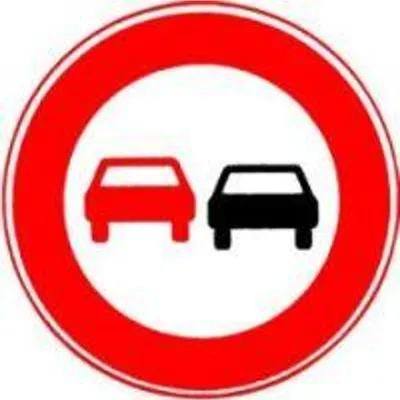 Produktbild von Verkehrszeichen 276 Ronde 600 mm, Überholverbot, RAL-Gütezeichen Folie RA2