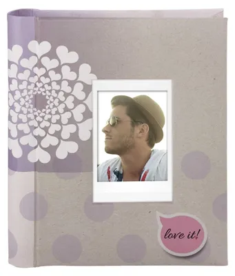 Produktbild von Fujifilm Instax Mini Stylish Fotoalbum Dots 60 Bilder