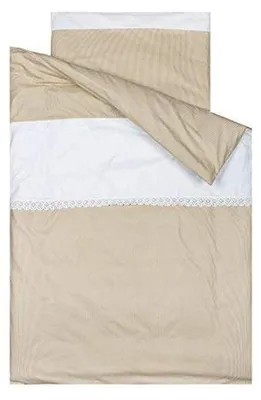 Image de Ensemble de literie pour bébé, adapté aux lits pour enfants de 60x120 cm, fabriqué en 100% coton