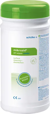 Zdjęcie produktu dla Schülke mikrozid® AF chusteczki dezynfekujące jumbo puszka - 220 chusteczek | puszka (220 chusteczek)