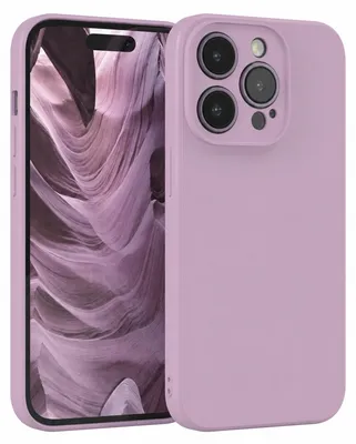 Image de EAZY CASE - Étui TPU pour Apple iPhone 14 Pro, étui TPU antichoc pour téléphone portable, coque souple avec protection pour appareil photo, étui silicone en violet