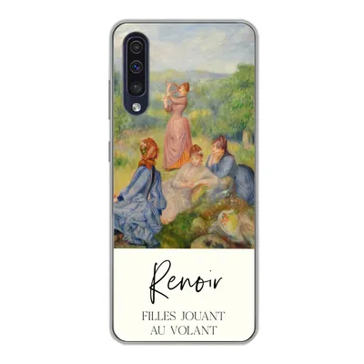 Produktbild von MuchoWow® Handyhülle Schutzhülle Hülle für Samsung Galaxy A30s Malerei - Renoir - Impressionismus Silikon Softcase Handy Hülle - Karteninhaber