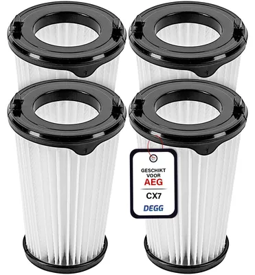 HEPA-Filter für AEG CX7/CX7-2/QX8 – 4 Stück