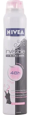 Produktbild von Black & White Invisible Deodorant Spray 200 ml von Nivea 200 ml