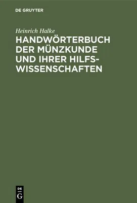 Produktbild von Handwörterbuch der Münzkunde und ihrer Hilfswissenschaften