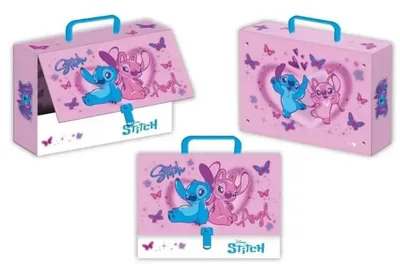 Immagine prodotto di Cartella con manico Stitch Pink - Beniamin