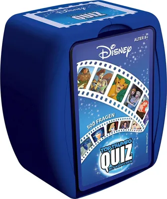 Produktbild von Top Trumps Quiz Disney Classic Ratespiel Wissensspiel Fragespiel Gesellschaftsspiel
