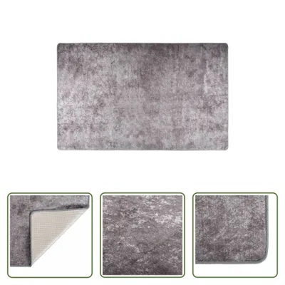 Produktbild von The Living Store Teppich Waschbar Grau 160x230 cm Rutschfest