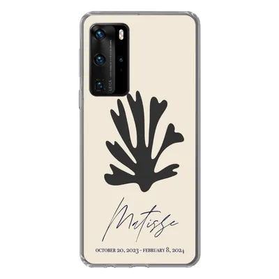 Produktbild von MuchoWow® Handyhülle Schutzhülle Hülle für Huawei P40 Pro Blumen - Abstrakt - Matisse Silikon Softcase Handy Hülle - Schutz
