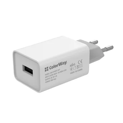 Obrázok produktu pre COLORWAY 1x USB/ sieťová nabíjačka/ 10W/ 100V-240V