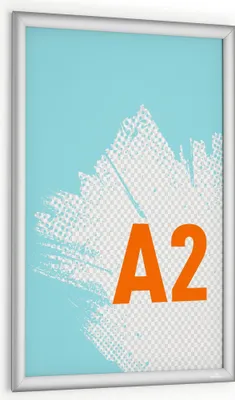 Produktbild von DURABLE Klapprahmen Aluminium OUTDOOR A2, 504623 silber