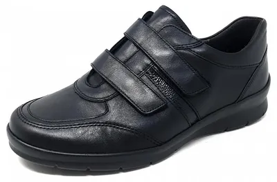 Produktbild von Semler Xenia Klettschuh Schwarz in Gr. 38.5