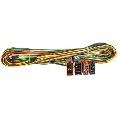 Produktbild von Radio-Adapterkabel ISO Verlängerung Strom + Lautsprecher 500 cm ISO Stecker auf ISO Buchse Kupplung