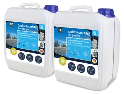Produktbild von 5 L Premium Scheiben Frostschutz -60 Grad Konzentrat - hochwertiges Frostschutzmittel gegen geeiste Scheiben im Winter