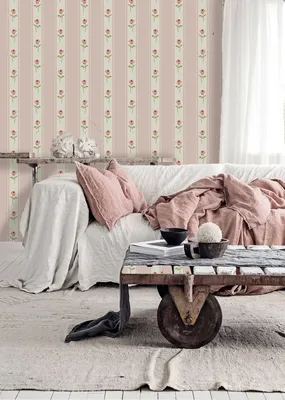 Produktbild von Coloray Fototapete 416x254 cm Latextapete Magicstick - Shabby Chic Rosen
