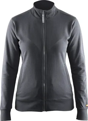 Produktbild von Blakläder Damen Sweaterjacke 3372 1158 in div. Farben, Farbe:dunkelgrau, Größe:XS