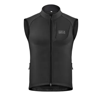 Produktbild von ROCKBROS Winter Warm Fahrradweste Fleece Winddicht Ärmellose Jacke 3XL