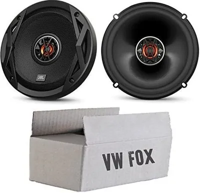 Produktbild von VW Fox Front - Lautsprecher Boxen JBL Club 6522 | 2-Wege | 16,5cm Koax Auto Einbauzubehör - Einbauset