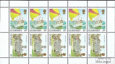 Produktbild von Briefmarken GB - Guernsey 1985 Mi Hbl27 postfrisch Ansichten