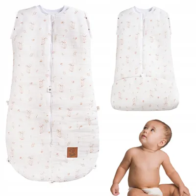 Produktbild von Infantilo Babyschlafsack Musselin Sommer 1 TOG 0-18 Monate