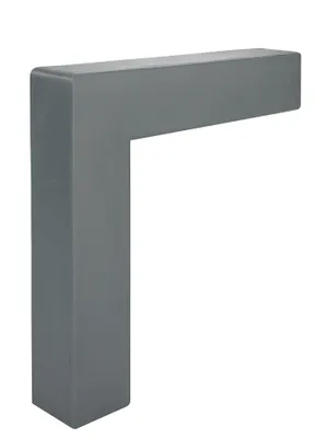 Obrázek produktu pro QUEST® Schodišťová dokončovací sada PVC tmavě šedá, 50x42mm