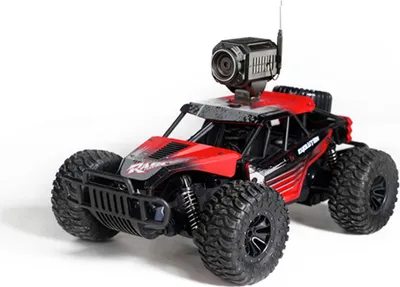 Produktbild von Fernbedienung Auto Highspeed Telefon Echtzeit-Bildübertragung Offroad Fahrzeug Toys Red Wifi Kamera 480p