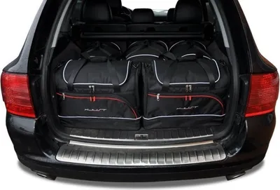 Produktbild von Porsche Cayenne 2002-2010 Kofferraumtaschen Set 5 Stk