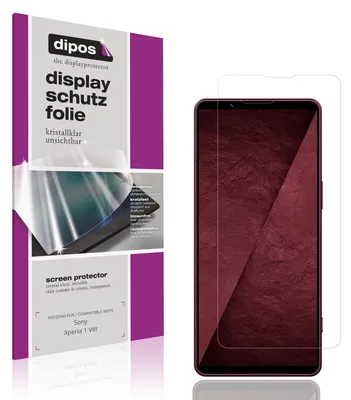 Produktbild von 4x Schutzfolie für Sony Xperia 1 VIII klar Displayschutzfolie Folie Display Schutz dipos