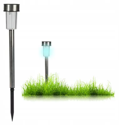 Image de Lampe solaire en acier inoxydable