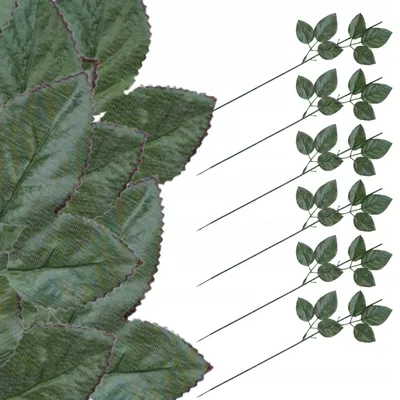 Produktbild von Topoblu Künstliche Stiele mit Blättern 43 cm Floristik-Zubehör