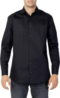 Produktbild von SELECTED Hemd Herren Baumwolle Schwarz GR68899 - Größe: XL