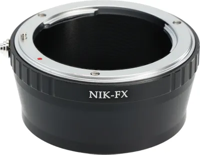 Produktbild von Objektivadapter für Nikon F Objektiv an Fuji FX Kamera X Mount