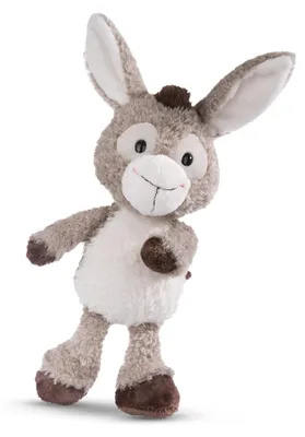 Image de nici peluche âne DON TRACTEUR 22CM TRACTEUR 22CM
