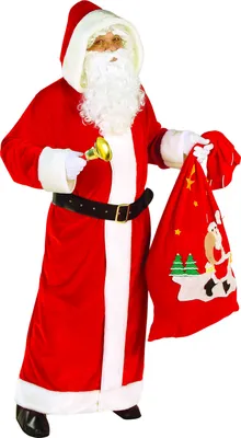 Produktbild von Santa Claus Kostüm  XL - XXL - Weihnachtsmann - Nikolaus SAMT Delux XL - 52/56