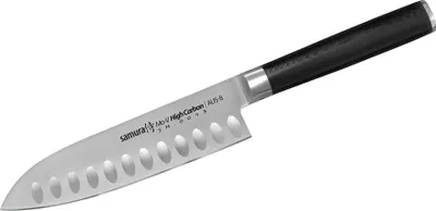 Obrázek produktu pro Nůž SAMURA MO-V Santoku, 138 mm, vysoce kvalitní japonská nerezová ocel, ostrá jako břitva, ergonomická rukojeť
