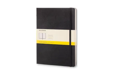Produktbild von Moleskine 805-12-7289-529-2, Einfarbig, Schwarz, Matt, 70 g/m², Kariertes Papier, Hardcover