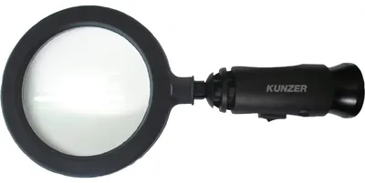 Produktbild von Kunzer Lupe 3-fach Vergrößerung, LED-Beleuchtung 7LL01