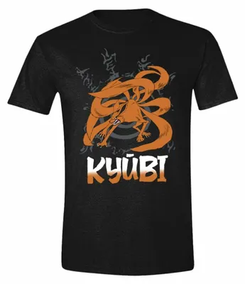 Productafbeelding van Naruto T-shirt, Kyubi, zwart, maat S