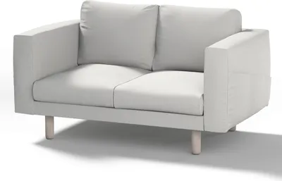 Produktbild von Dekoria Bezug für Norsborg 2-Sitzer Sofa, hellgrau, Norsborg 2-Sitzer Sofabezug
