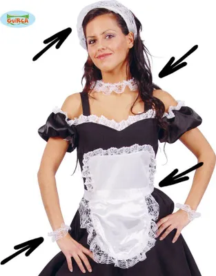 Produktbild von Dienstmädchen Zubehör Set 4teilig